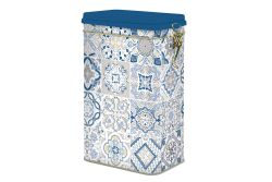 0078 CADB TENEKE KAHVE KUTUSU 13 X 8 X 21 CM - MAVİ - 2