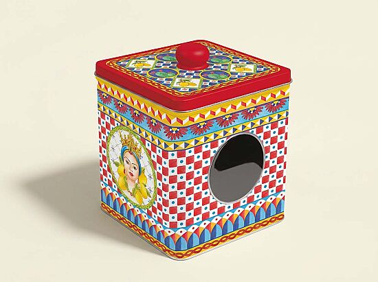 0092 SICI Teneke Kutu 13 x 13 x 14,5 cm - 1
