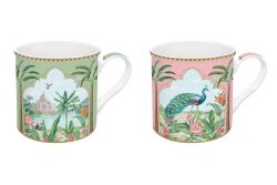 0178 PASA 2'li Fine China Porselen Kulplu Bardak Seti 300 ml - 2
