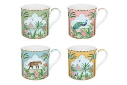 0179 PASA 4'lü Fine China Porselen Kulplu Bardak Seti 300 ml - 2