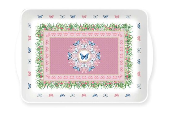 0530 SPARNV Kulplu Tepsi 46 x 32 cm - 2
