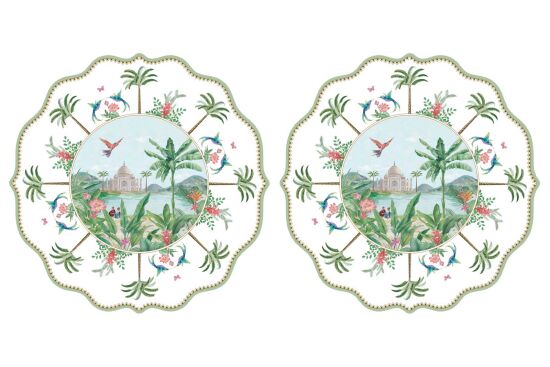 0573 PASA 2'li Amerikan Servis Seti 34,5 x 34,5 cm - 2