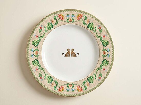 0942 JVIB Porselen Servis Tabağı Ø 26,5 cm - 1