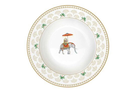 0943 MARA Porselen Yemek Tabağı 21,5 cm - 2