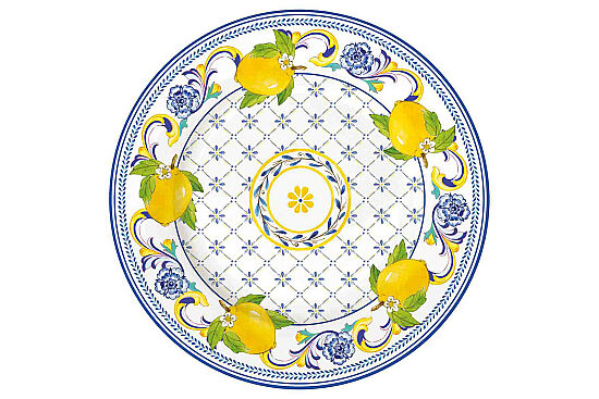 0944 POSI PORSELEN PASTA TABAĞI Ø 19 CM - 1