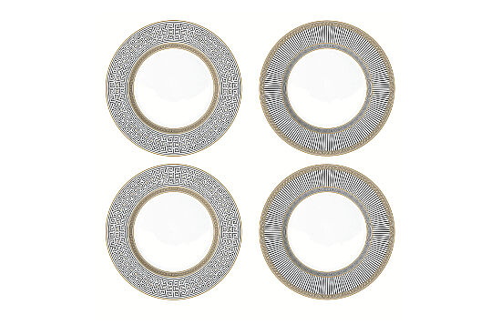 1100 PALL 4'lü Porselen Pasta Tabağı Ø 19 cm - 2