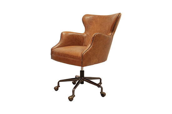 1106-ZY-1D DAMON OFİS SANDALYESİ KAHVE B65 64x73x88cm - 6