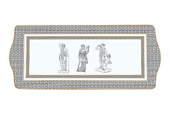 1109 PALL Porselen Sunumluk 35 x 15 cm - 2