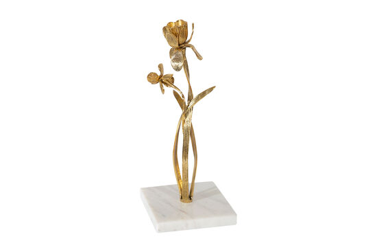 14867-S MUMLUK GOLD IRIS KOLEKSIYON 11,5x11,5x27cm - 3