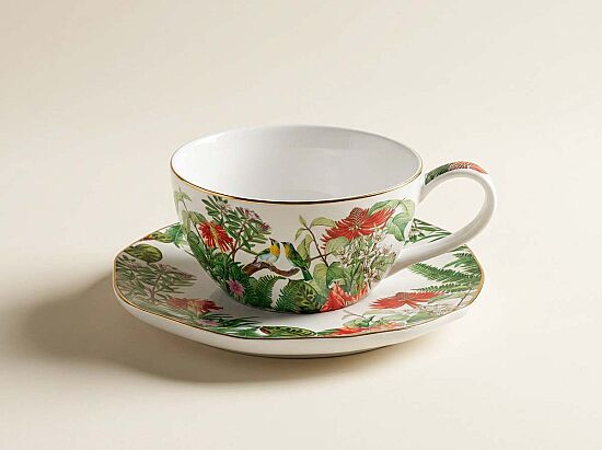 1589 EXCA PORSELEN FİNCAN 250ML & TABAK - 1