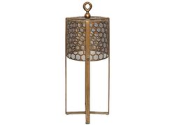 181707-A82 METAL YER LAMBASI 23x23x61.5cm - 7