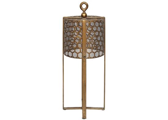 181707-A82 METAL YER LAMBASI 23x23x61.5cm - 7