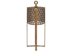 181707-A82 METAL YER LAMBASI 23x23x61.5cm - 3
