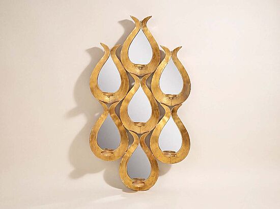 181820-K20 METAL MUMLUK 58x102x10cm - 1