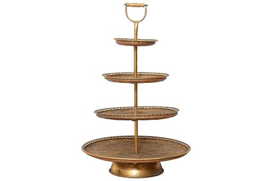 182821-K223 METAL DEKORATIF STAND 38x38x79cm - 2