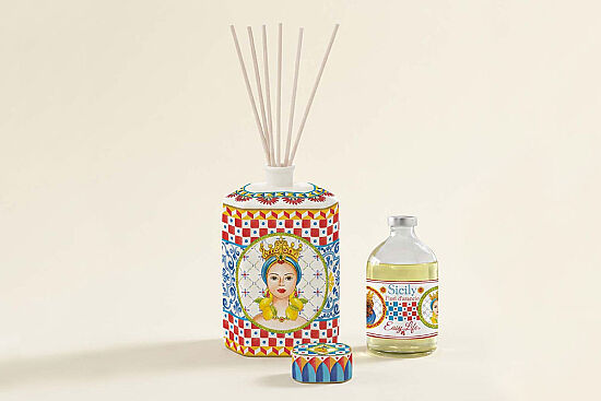 2072 SICL PORSELEN KOKU DİFÜZÖR SETİ 400 ML LADY - 1