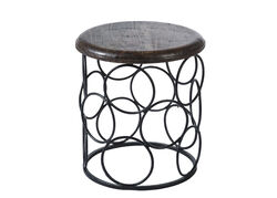 SIYAH METAL SEHPA KUCUK NATUREL 34x34x38cm TK-13088-TK-013009-2231-RAL-008576-TK-9044 - 2