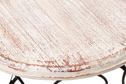 SIYAH METAL SEHPA KUCUK BEYAZ 34x34x38cm 2231-RAL-008576-TK-9044-12362 - 2
