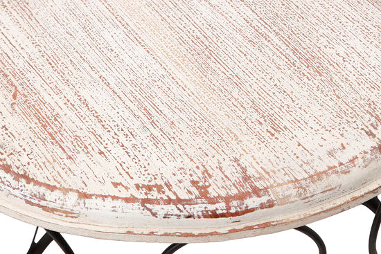 SIYAH METAL SEHPA KUCUK BEYAZ 34x34x38cm 2231-RAL-008576-TK-9044-12362 - 2