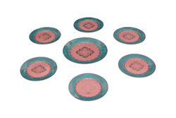 2648BB-26PP-10.5 PASTA SETI YESIL (1ADET 27cm- 6ADET 20cm TABAK) - 2
