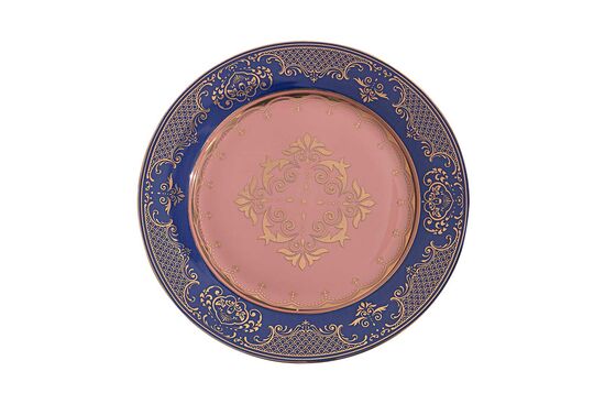 2648DB-26PP-10.5 PASTA SETI MAVI (1ADET 27cm- 6ADET 20cm TABAK) - 3