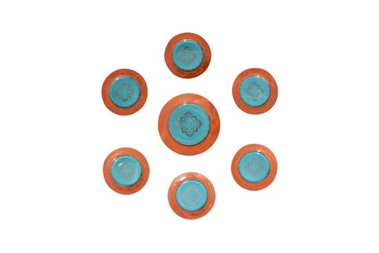 2648OR-26PP-10.5 PASTA SETI TURUNCU (1ADET 27cm- 6ADET 20cm TABAK) - 3