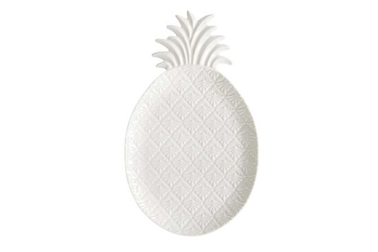 3020 PIWH Porselen Servis Tabağı 28 x 17 cm - Beyaz - 2