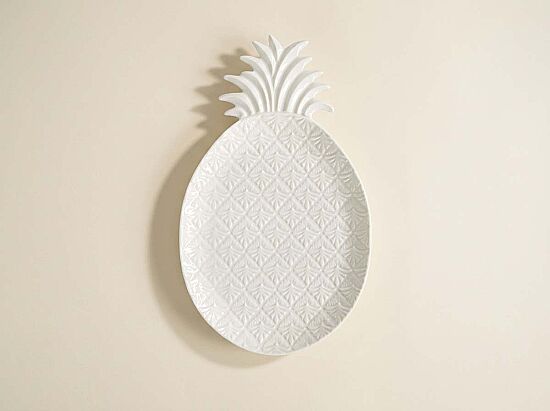3020 PIWH Porselen Servis Tabağı 28 x 17 cm - Beyaz - 1