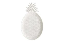 3021 PIWH Porselen Servis Tabağı 36 x 21,5 cm - Beyaz - 2