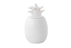 3026 PIWH Porselen Kavanoz 11 x 11 x 18 cm - Beyaz - 2