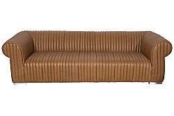 6036-3D UCLU KOLTUK DERI DILIMLI CAMEL110x260x70cm - 5