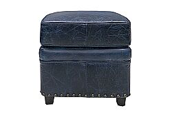 867ST DERI PUF MAVI 50x50x45cm - 2