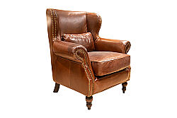 890 DERI BERJER ESKITILMIS KAHVE 90x80x95cm 611DB - 6