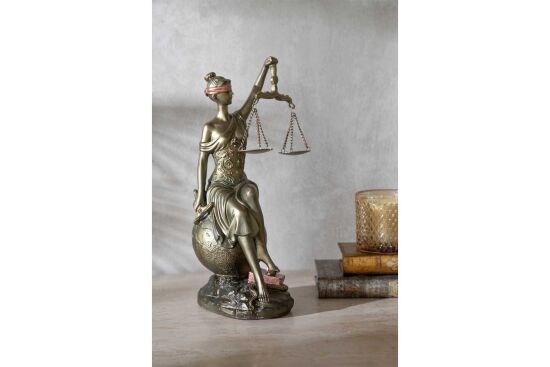 ADALET HEYKELİ 22X32 CM - 5