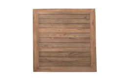 AGRON YEMEK MASASI KARE TEAK 110x110x78cm - 3