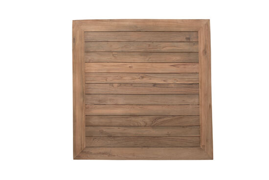 AGRON YEMEK MASASI KARE TEAK 110x110x78cm - 3