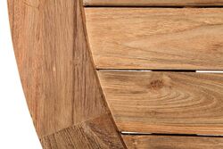 AGRON YUVARLAK YEMEK MASASI TEAK 140x78cm - 3