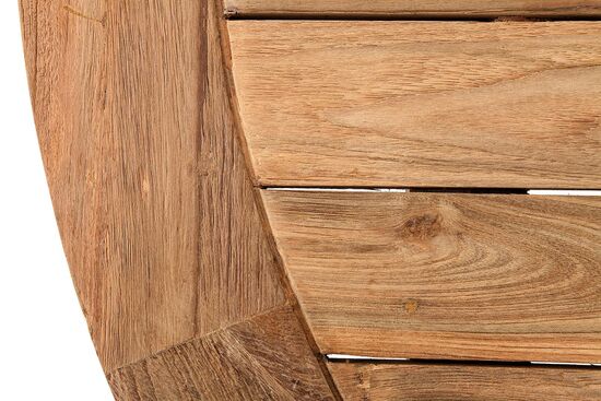 AGRON YUVARLAK YEMEK MASASI TEAK 140x78cm - 3