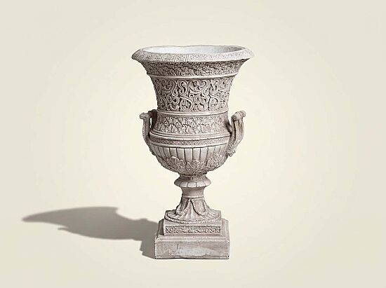 AJURLU KUPA VAZO KREM 30x48 - 1