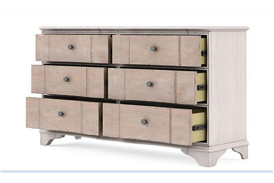 ALCOVE DRESSUAR KREM-KAHVE 6 ÇEKMECE 51x174x96.52cm 321130-2801 - 9