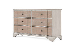 ALCOVE DRESSUAR KREM-KAHVE 6 ÇEKMECE 51x174x96.52cm 321130-2801 - 8