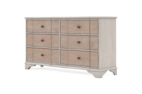 ALCOVE DRESSUAR KREM-KAHVE 6 ÇEKMECE 51x174x96.52cm 321130-2801 - 8