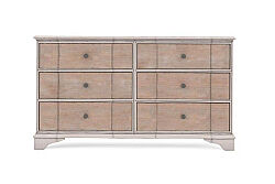ALCOVE DRESSUAR KREM-KAHVE 6 ÇEKMECE 51x174x96.52cm 321130-2801 - 7
