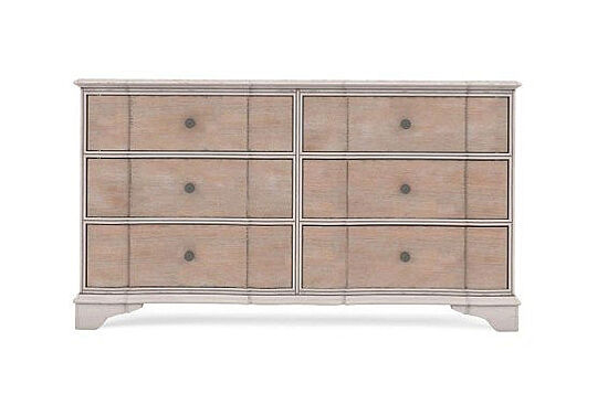 ALCOVE DRESSUAR KREM-KAHVE 6 ÇEKMECE 51x174x96.52cm 321130-2801 - 7