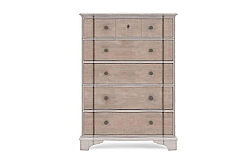 ALCOVE ŞİFONYER KREM-KAHVE 5 ÇEKMECE 51x107x147cm 321150-2801 - 5