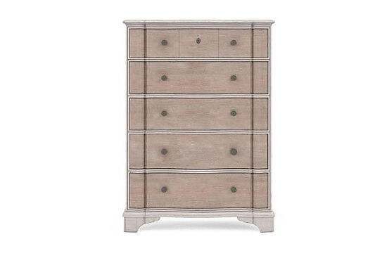 ALCOVE ŞİFONYER KREM-KAHVE 5 ÇEKMECE 51x107x147cm 321150-2801 - 5