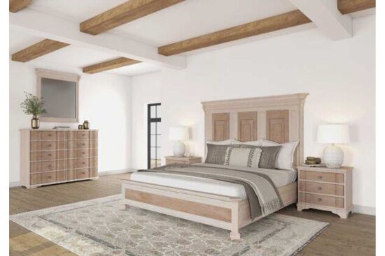 ALCOVE YATAK+ 2 KOM.KREM-KAHVE 180x236x183cm 321135-2801FB-HB-RS-321141-2817 - 6
