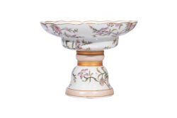 ALISTA DEKORATİF AYAKLI TABAK 27X27X20.5 CM CF018-H - 2