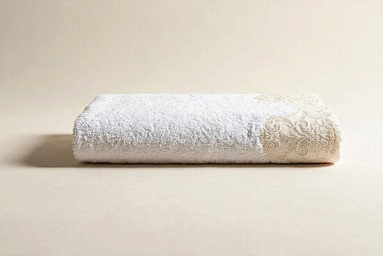 ALMES HAVLU KREM-GOLD 90x150cm - 1