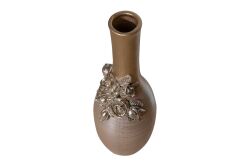 ALORE VAZO BÜYÜK 12X36 CM PUDRA-GOLD(DY) - 2
